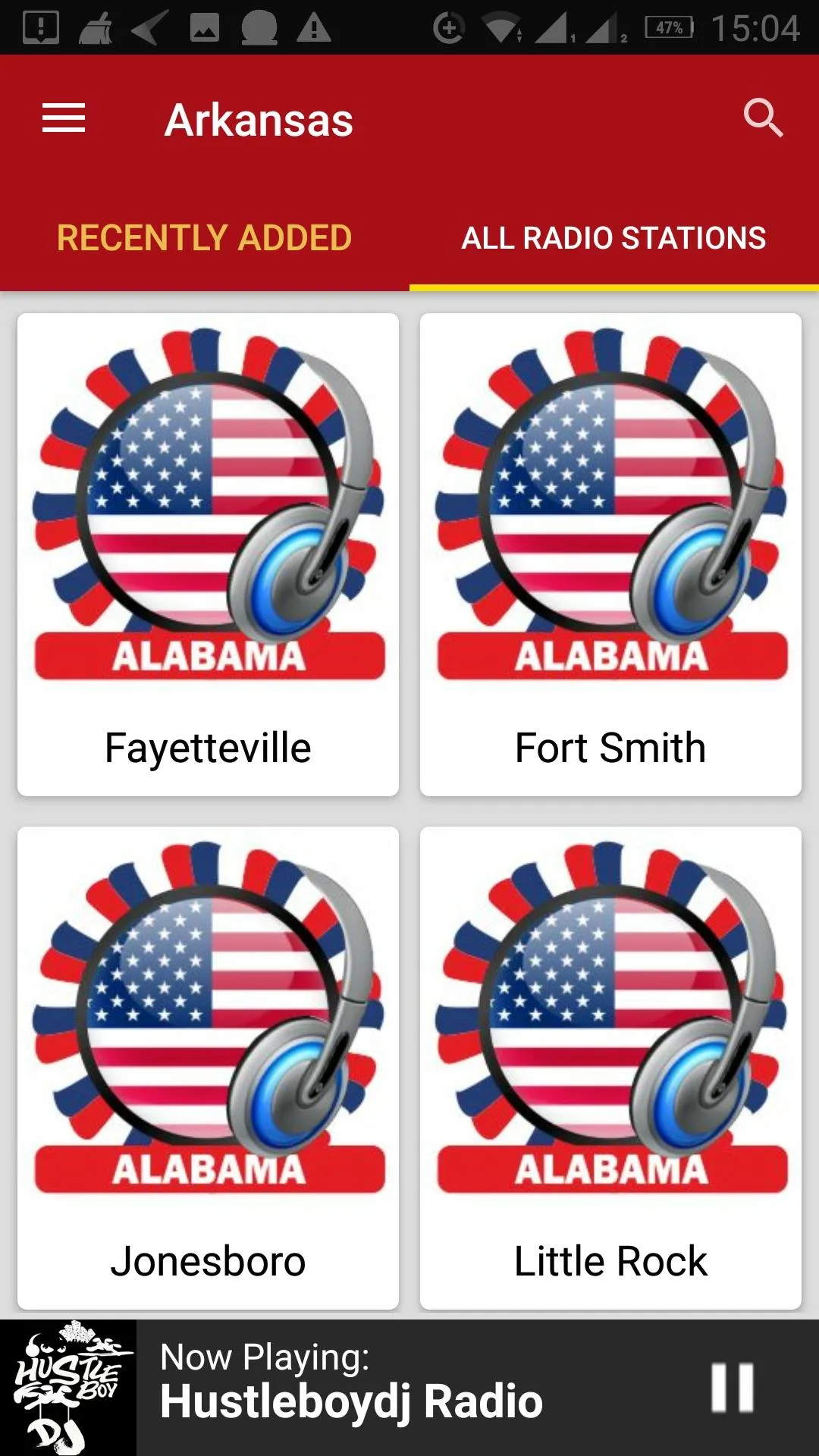 Arkansas Radio Stations - USA | Indus Appstore | Screenshot