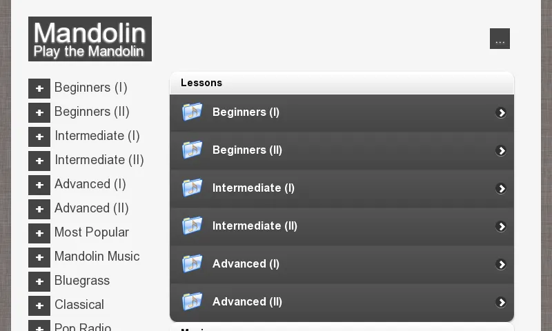 Mandolin Lessons | Indus Appstore | Screenshot