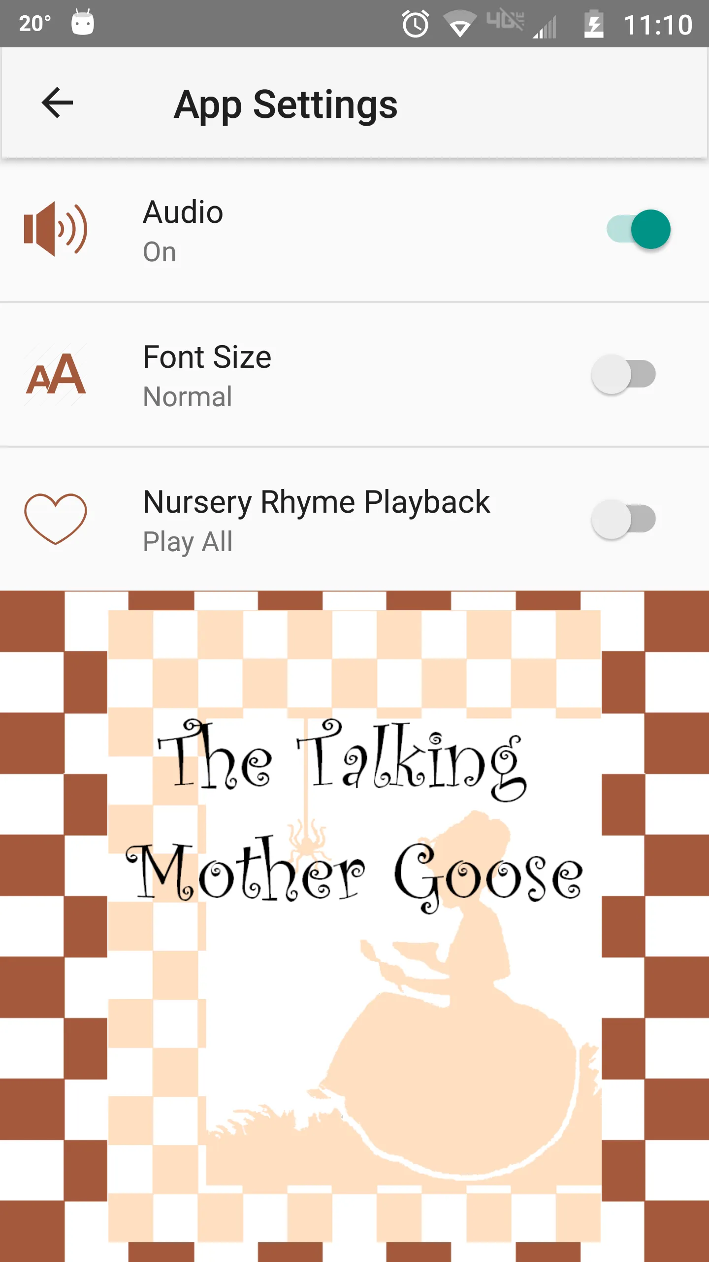 The Talking Mother Goose | Indus Appstore | Screenshot