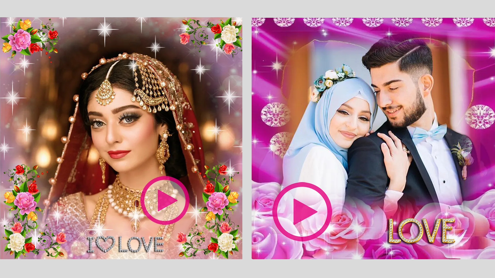 Love Flower Video Maker | Indus Appstore | Screenshot