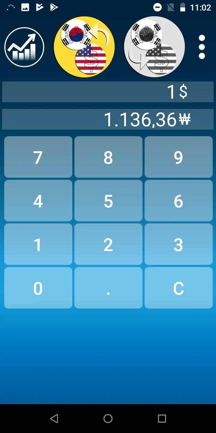 Won Dollar Converter KRW / USD | Indus Appstore | Screenshot