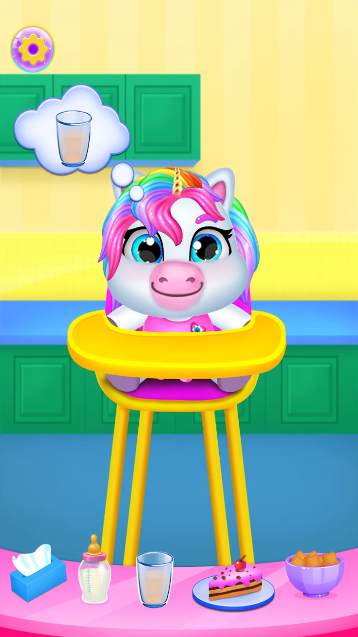 Unicorn Mommy Babysitter Game | Indus Appstore | Screenshot