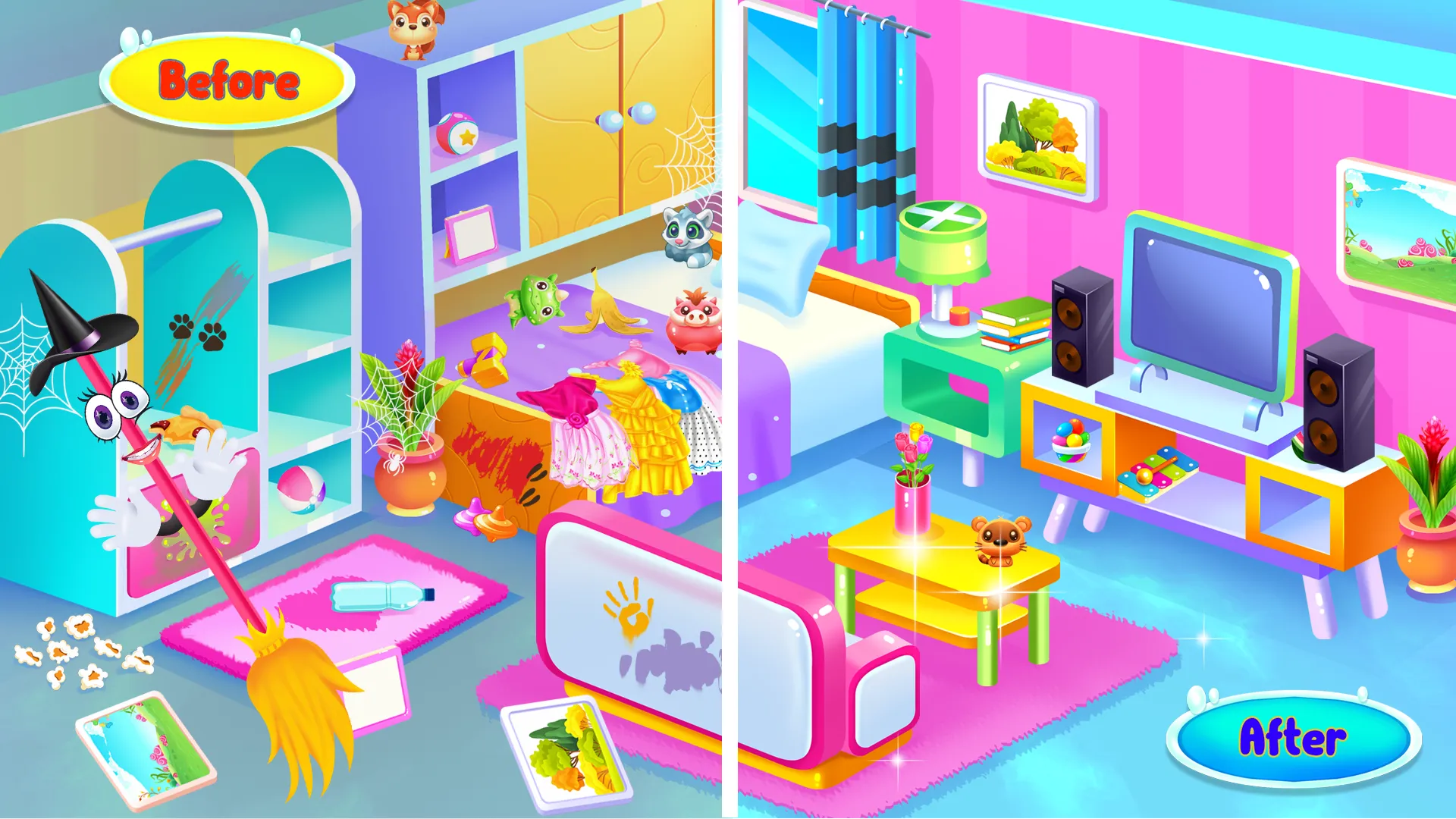 Princess Doll House Cleaning | Indus Appstore | Screenshot