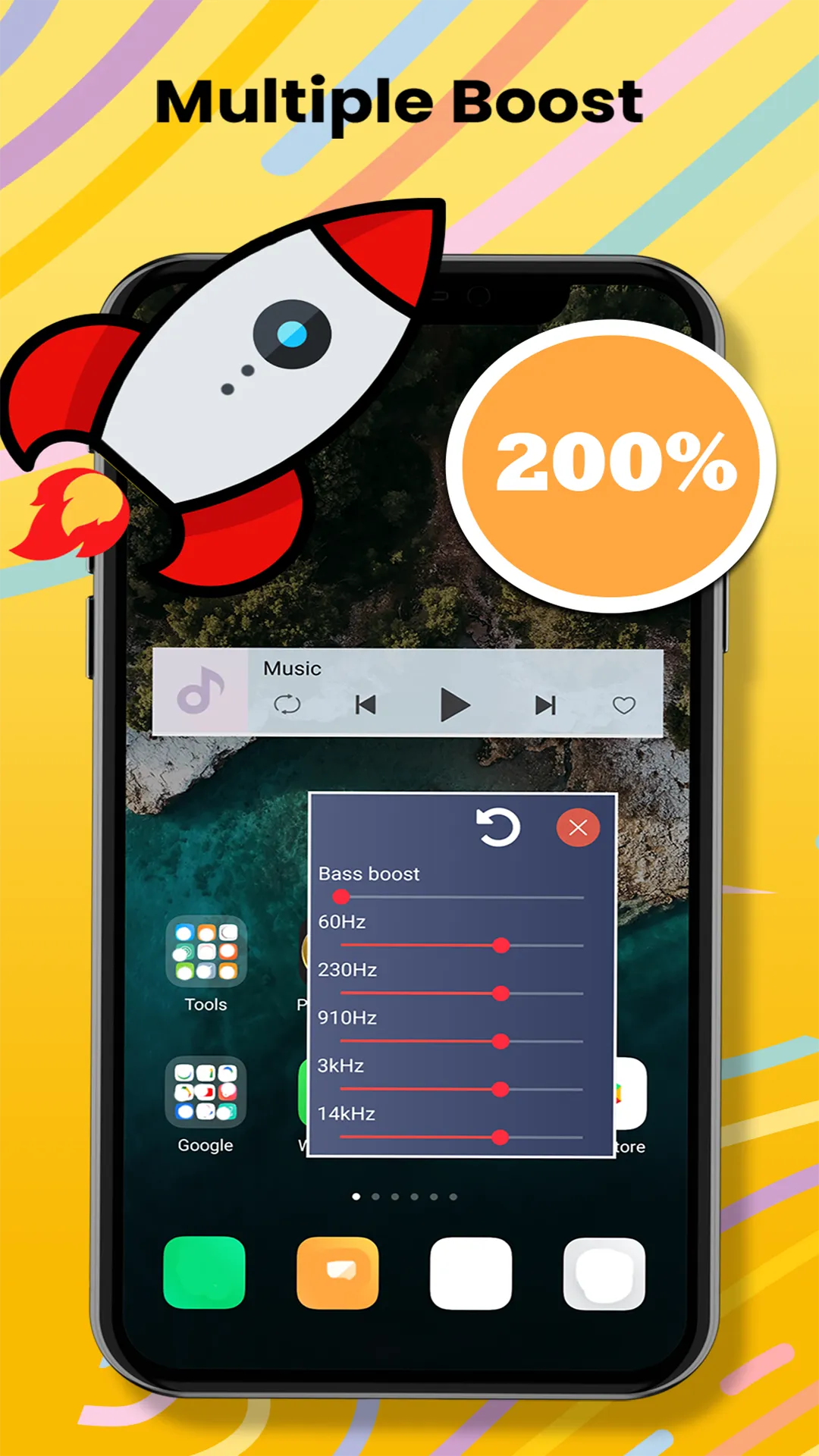 Volume Booster Equalizer | Indus Appstore | Screenshot