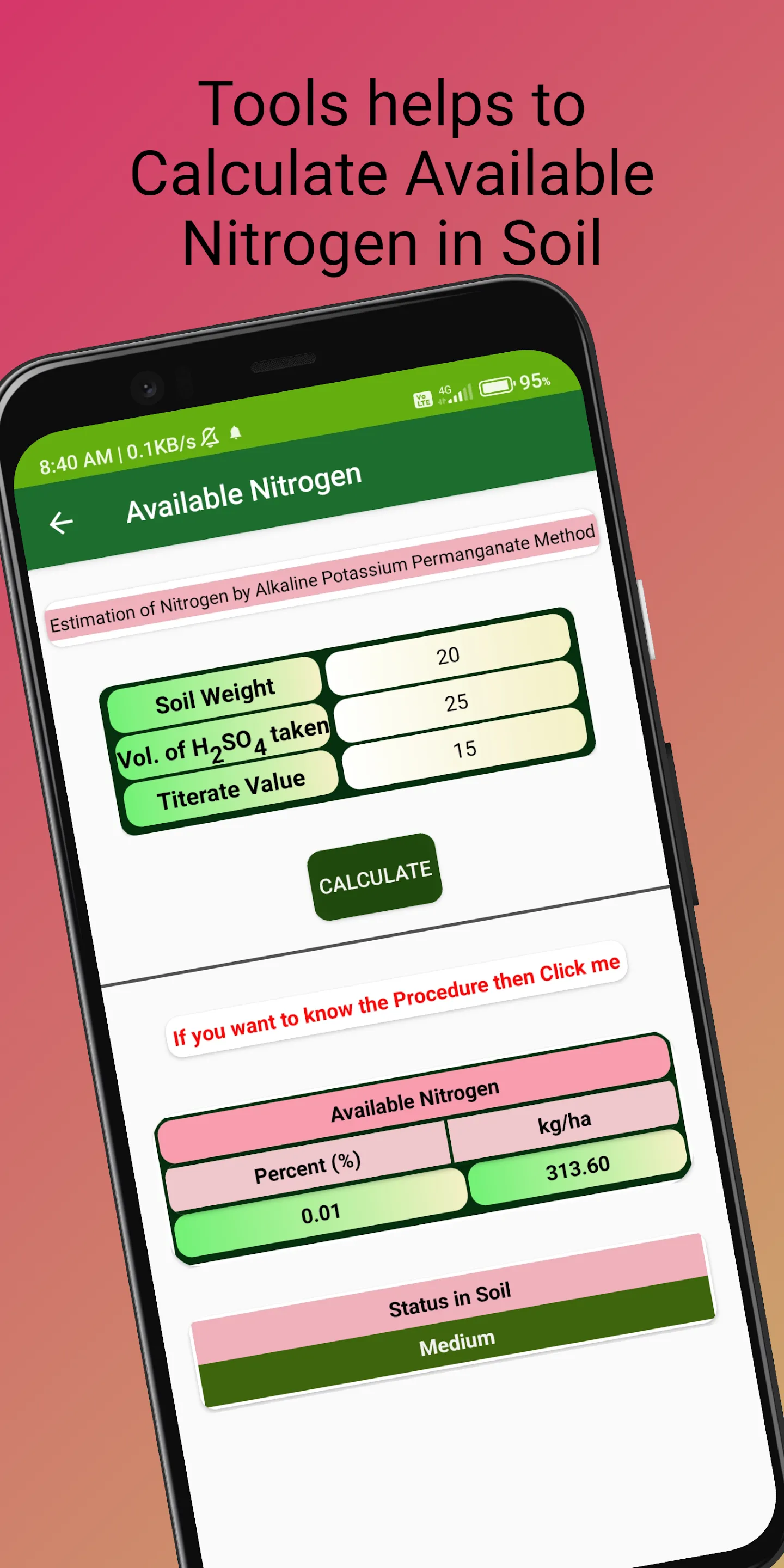 Fertilizers Calculator & MC | Indus Appstore | Screenshot