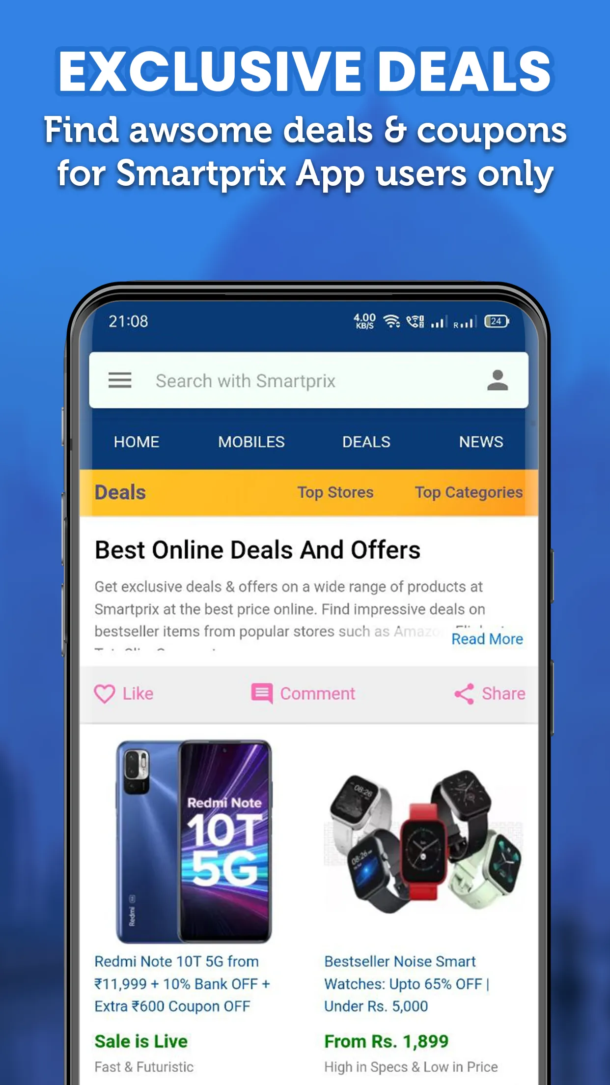 Price Comparison - Smartprix | Indus Appstore | Screenshot