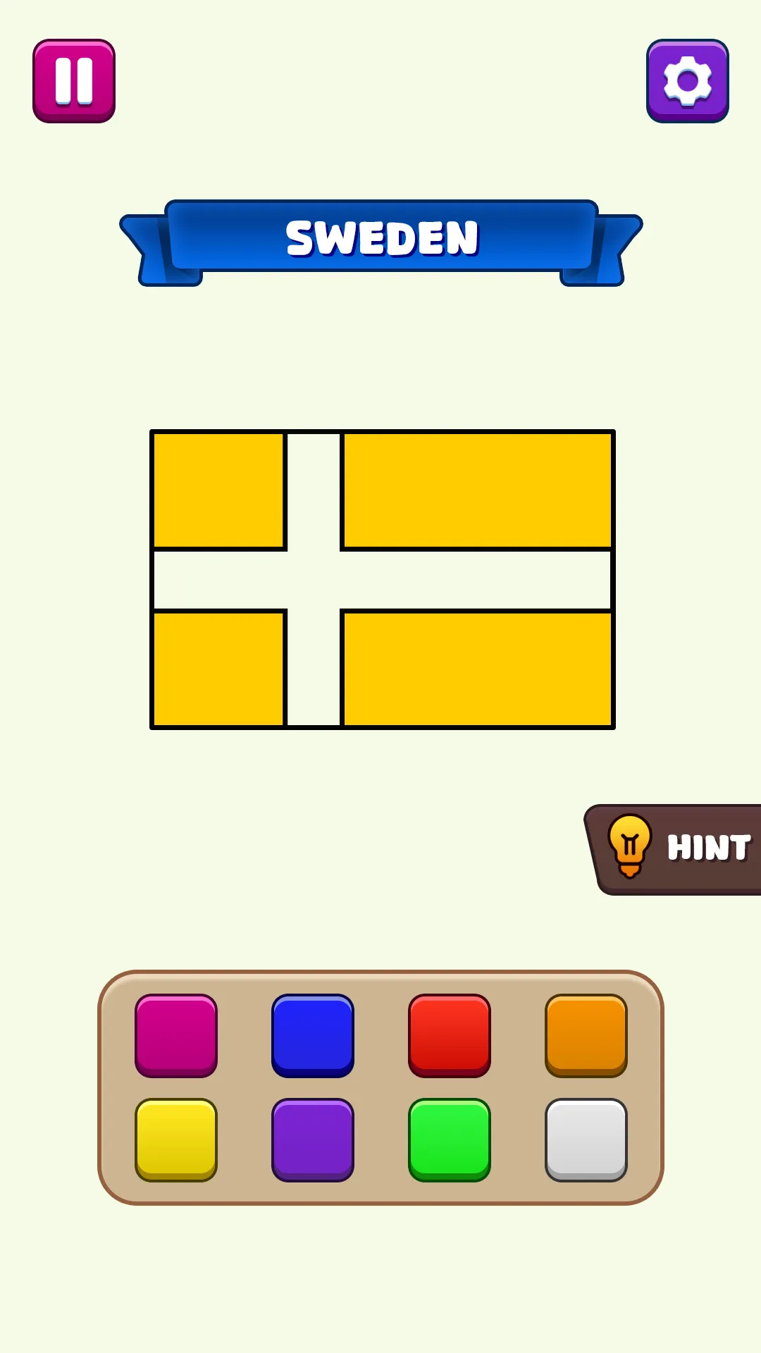 Flag Coloring Puzzle Games | Indus Appstore | Screenshot