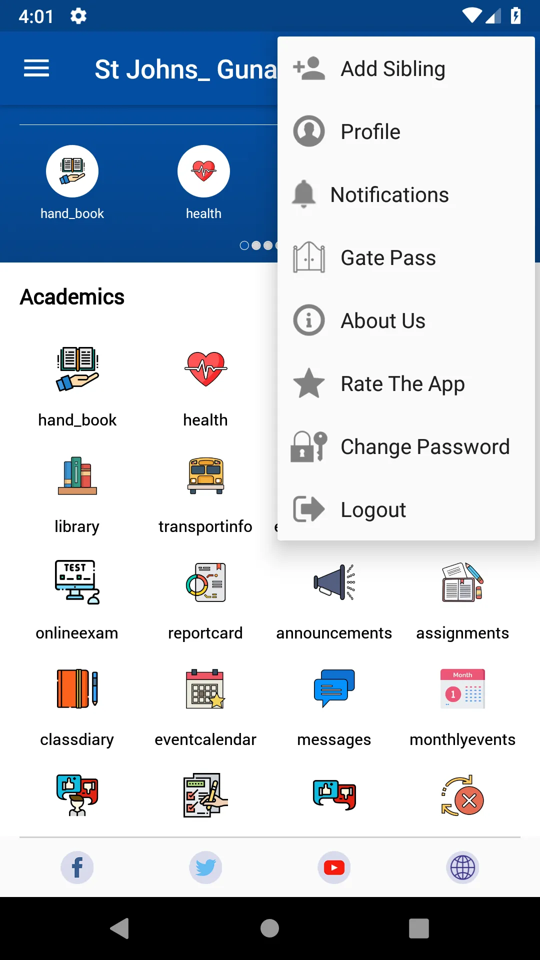 St.John's E.M High School | Indus Appstore | Screenshot