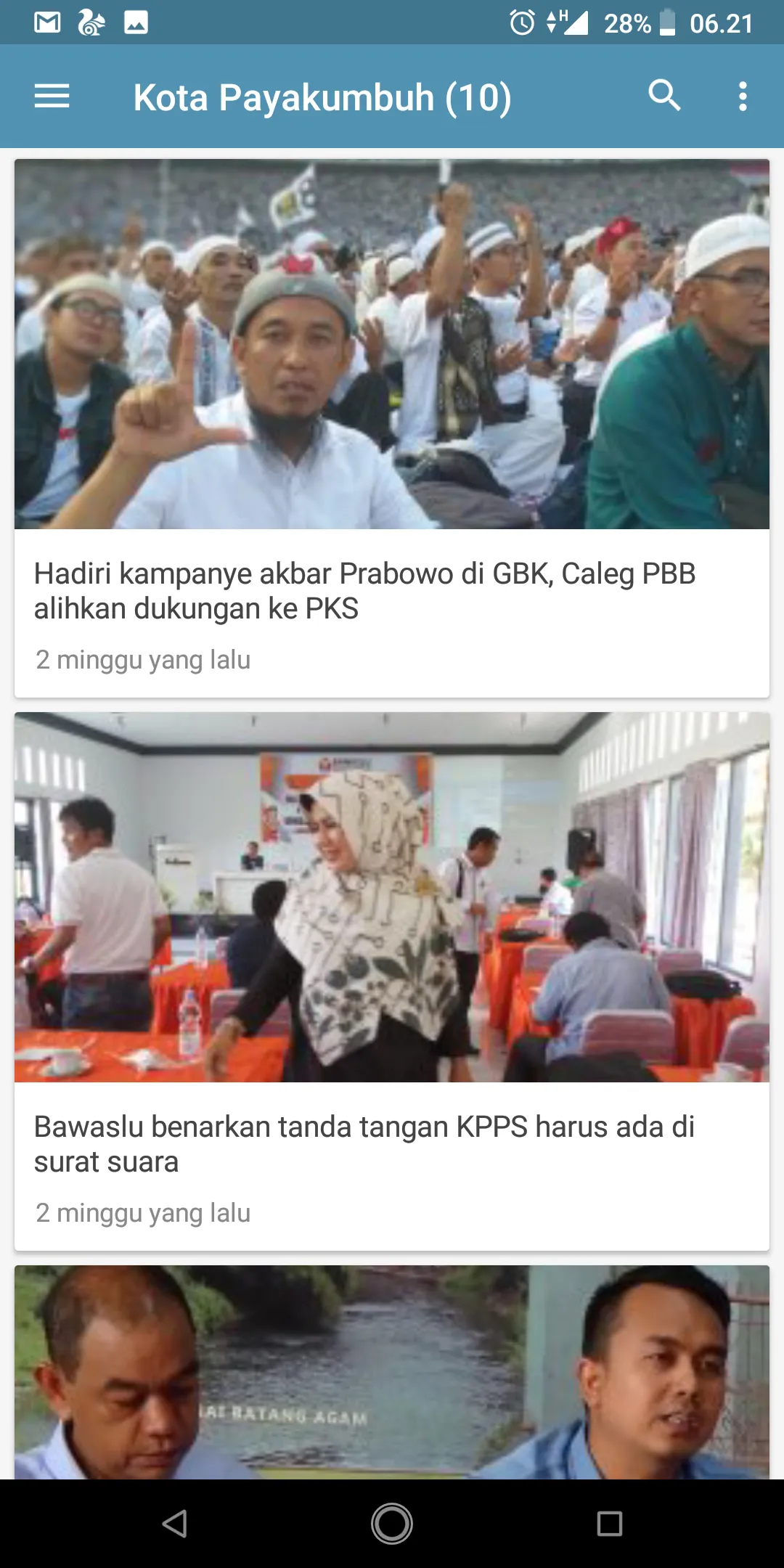 Koran Sumbar : Berita Sumatera | Indus Appstore | Screenshot