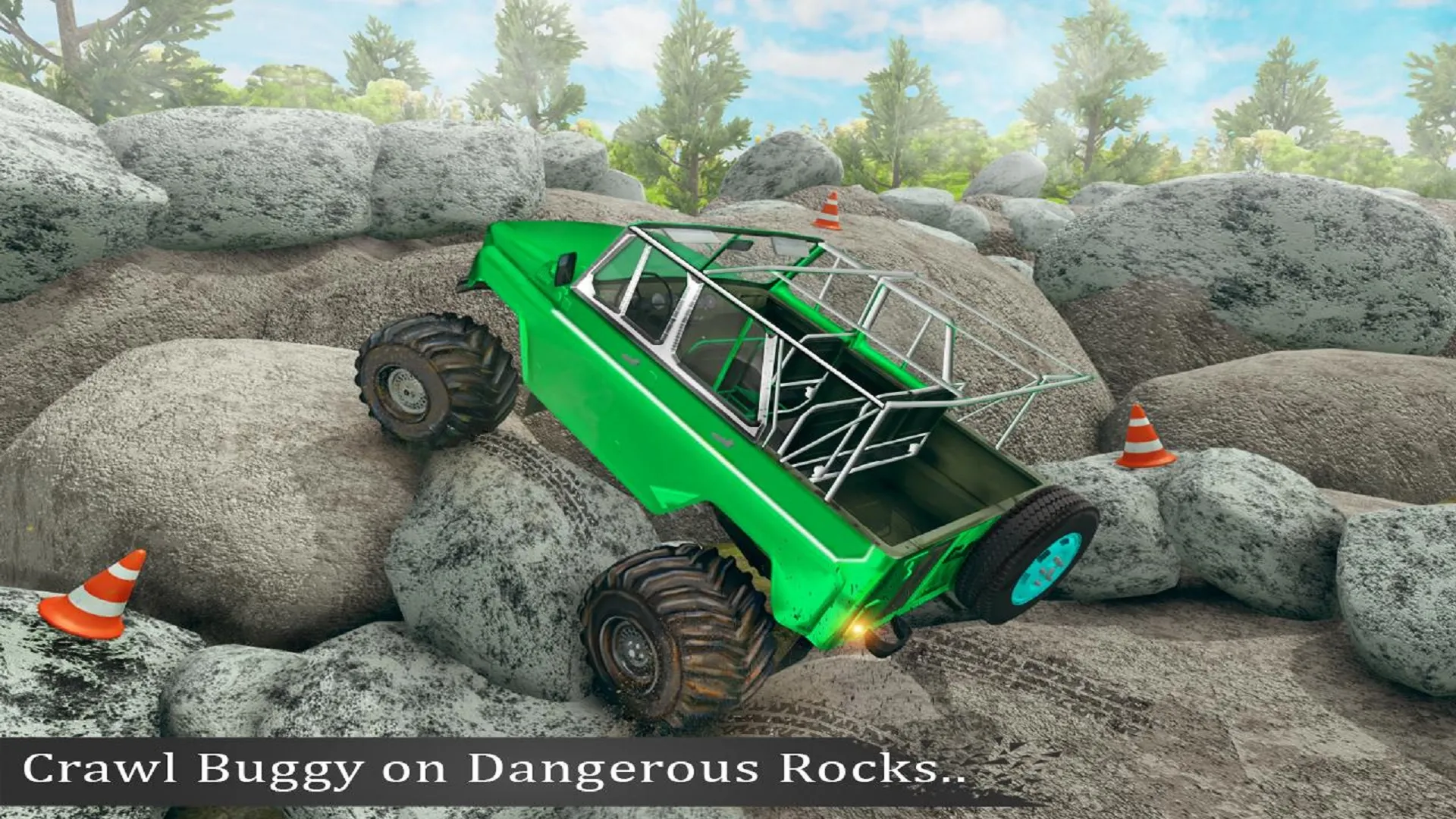 Offroad Jeep Rock Crawling Sim | Indus Appstore | Screenshot