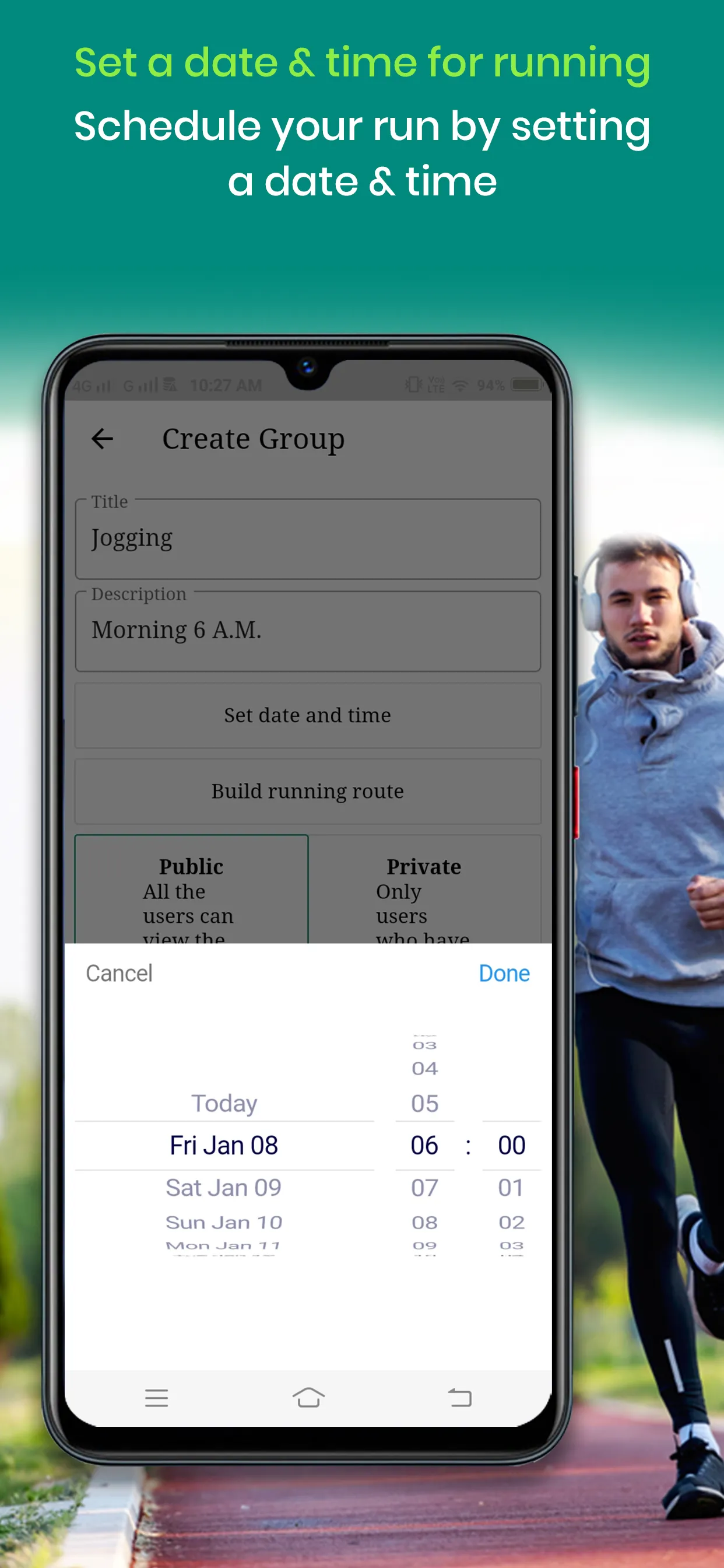 WeRun - Join a running group | Indus Appstore | Screenshot