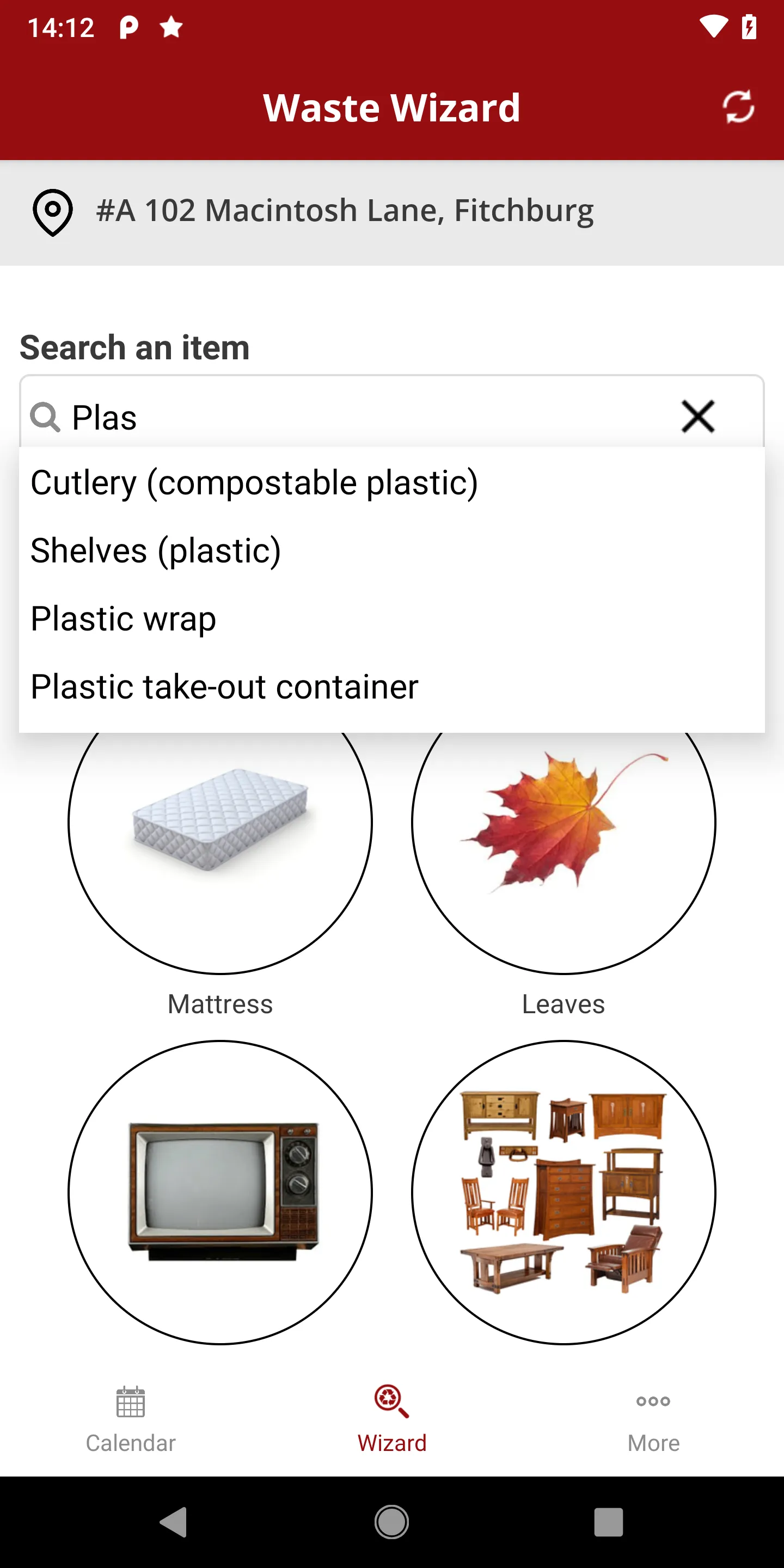 Fitchburg Trash & Recycle Tool | Indus Appstore | Screenshot