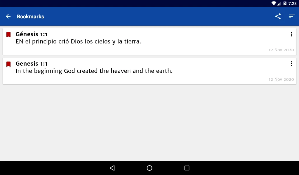 KJV - Spanish Bible | Indus Appstore | Screenshot