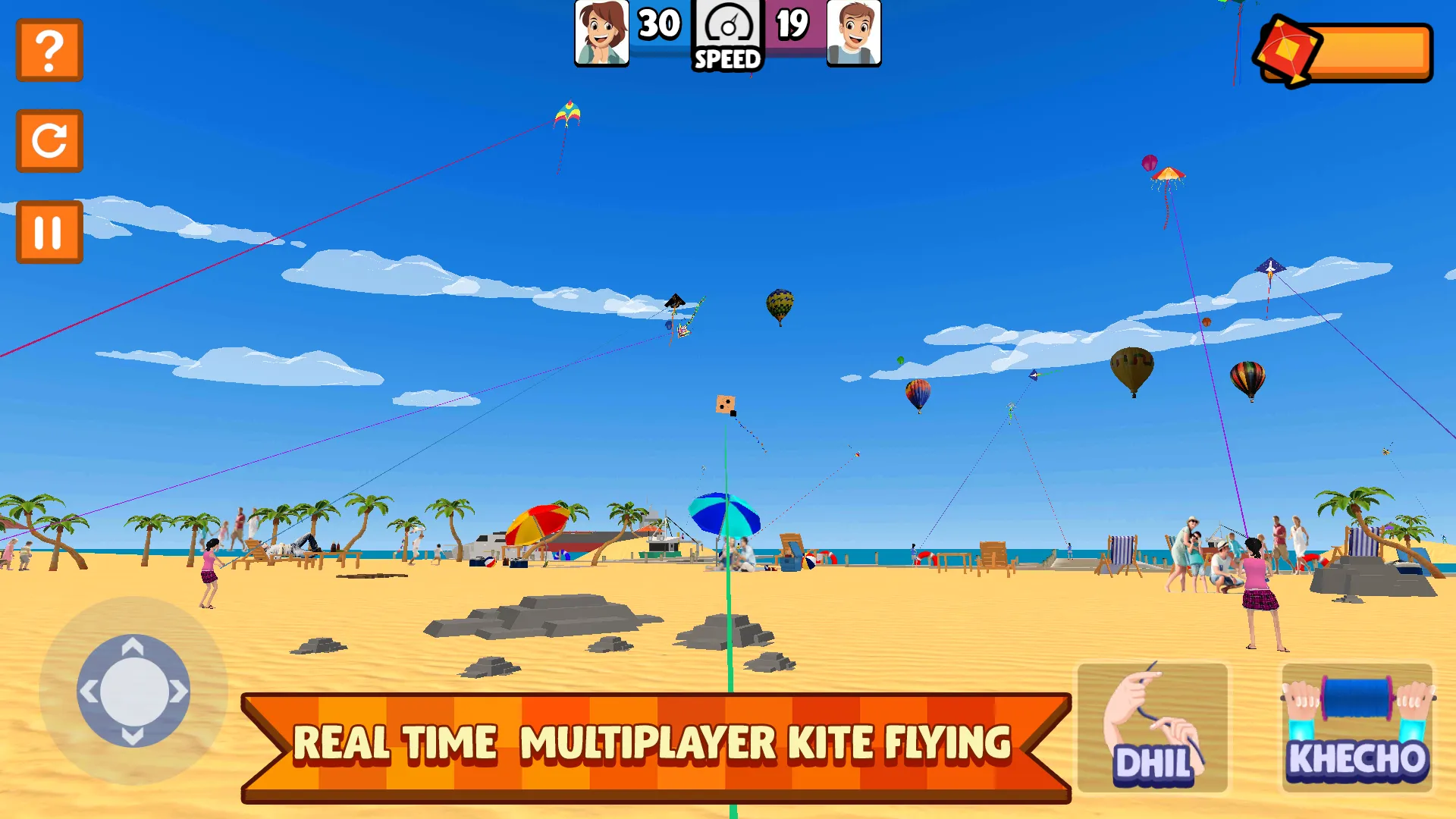 Ind Vs China Multiplayer Kite | Indus Appstore | Screenshot