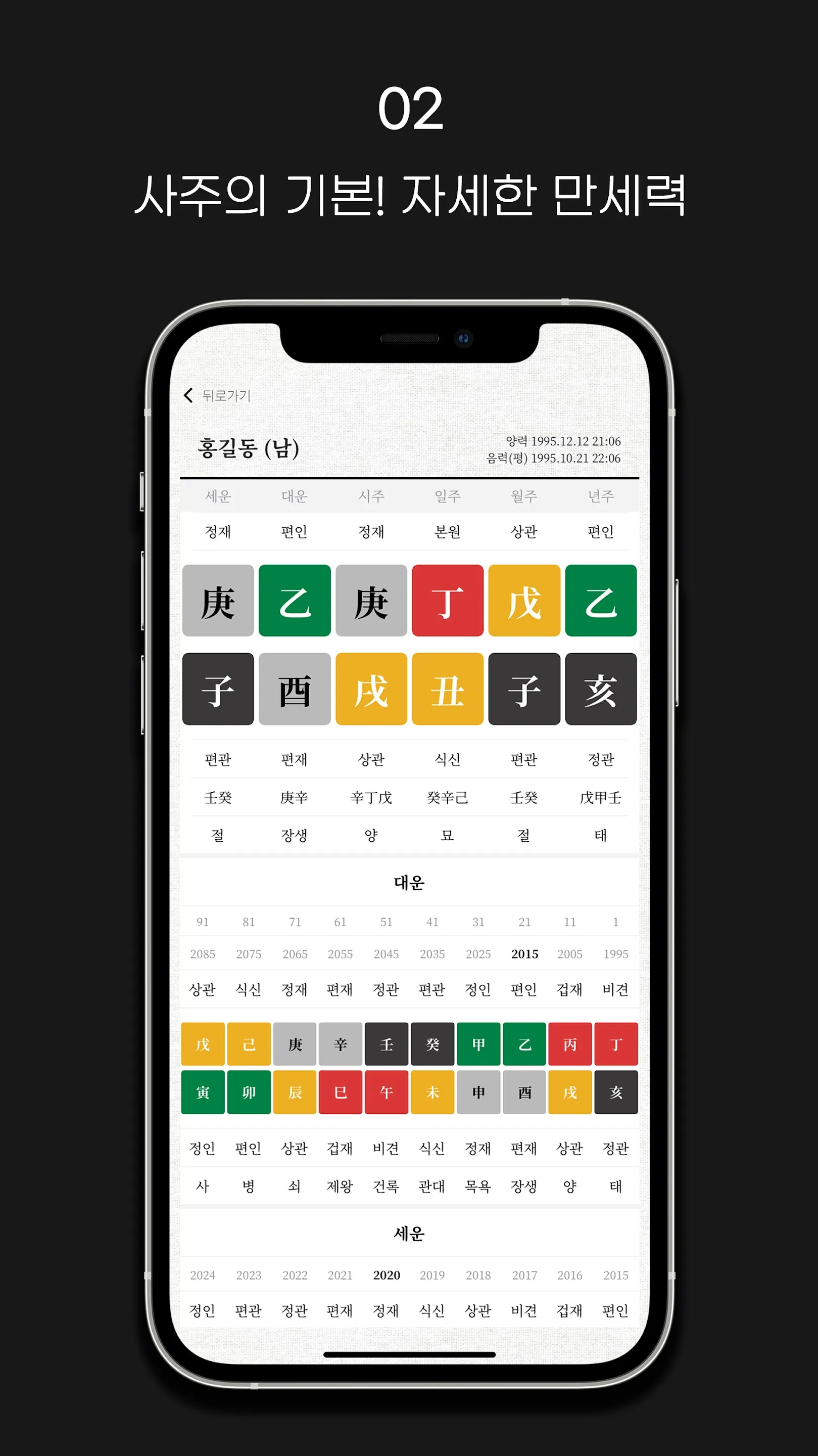 운세 맛집 - 오늘의 운세와 만세력 | Indus Appstore | Screenshot