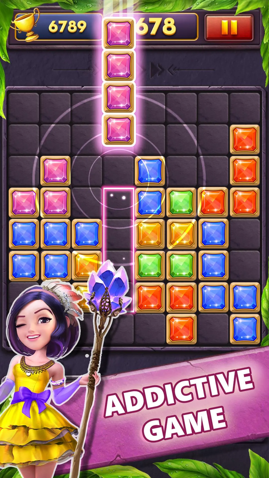 Block Puzzle Gems Classic 1010 | Indus Appstore | Screenshot