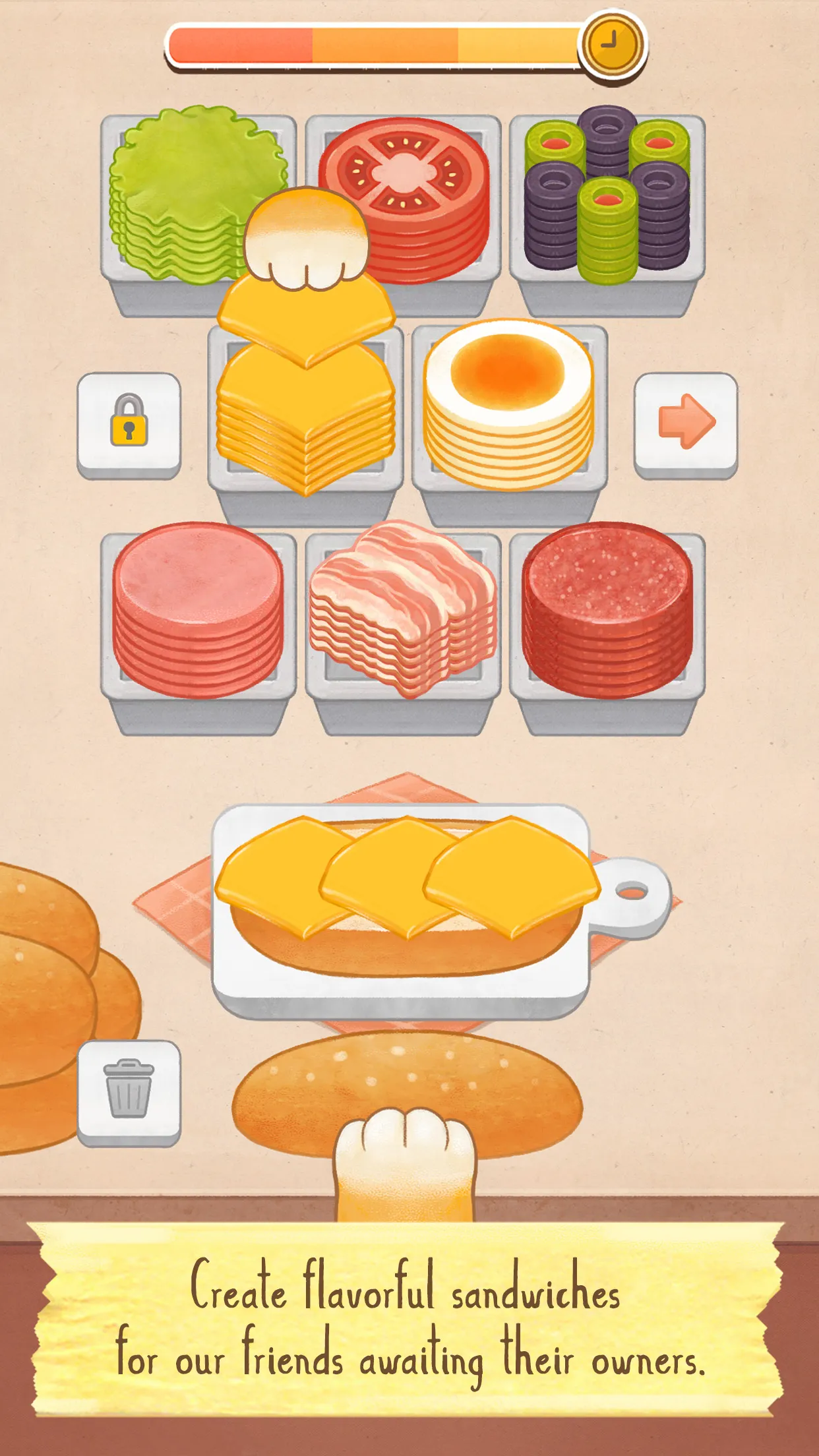 Cafe Heaven—Cat's Sandwich | Indus Appstore | Screenshot