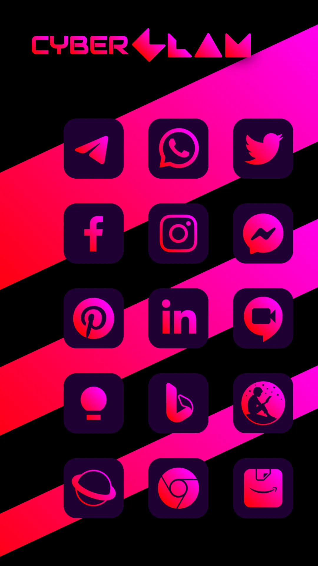 CyberGLAM - Icon Pack | Indus Appstore | Screenshot