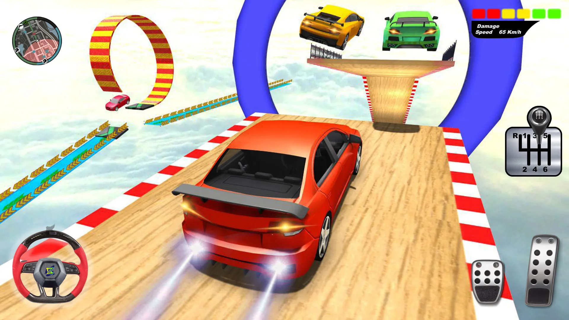 Car Games Ramp Racing Kar Game | Indus Appstore | Screenshot