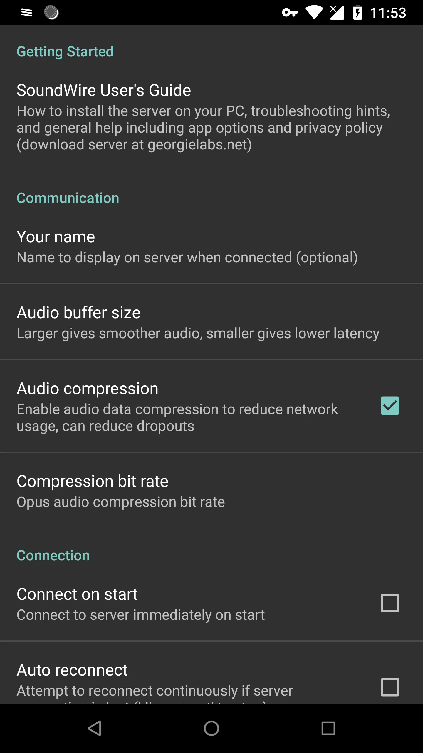 SoundWire - Audio Streaming | Indus Appstore | Screenshot