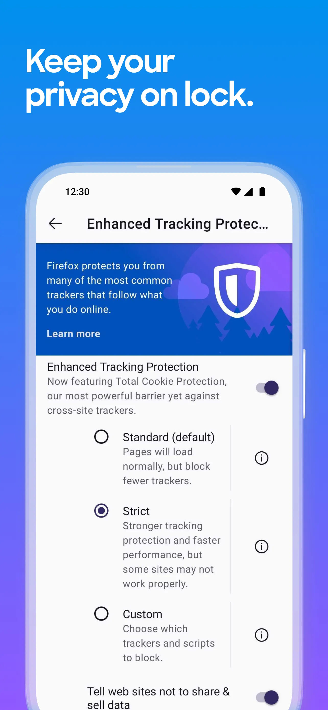 Firefox Fast & Private Browser | Indus Appstore | Screenshot