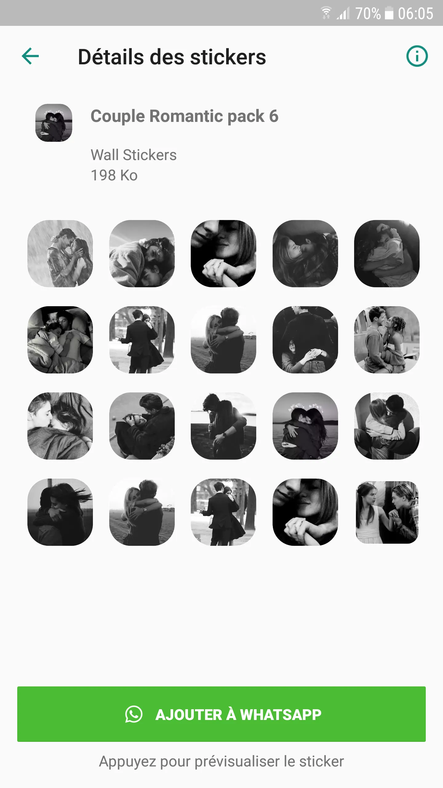 Romantic Stickers for Whatsapp | Indus Appstore | Screenshot