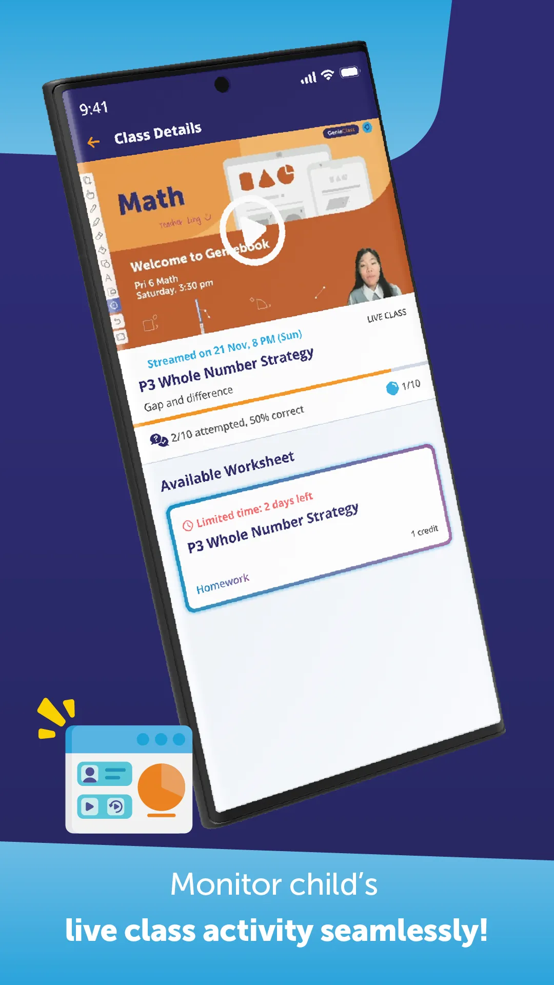 Geniebook Parent | Indus Appstore | Screenshot