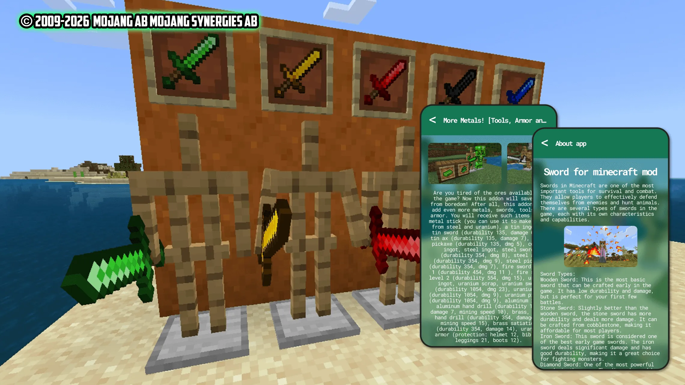 sword for minecraft mod | Indus Appstore | Screenshot