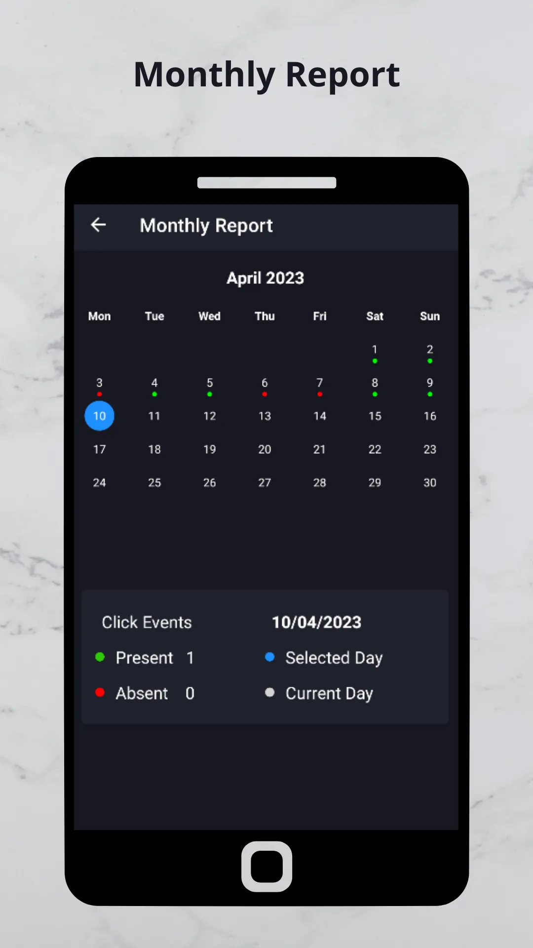 Attendance Manager | Indus Appstore | Screenshot