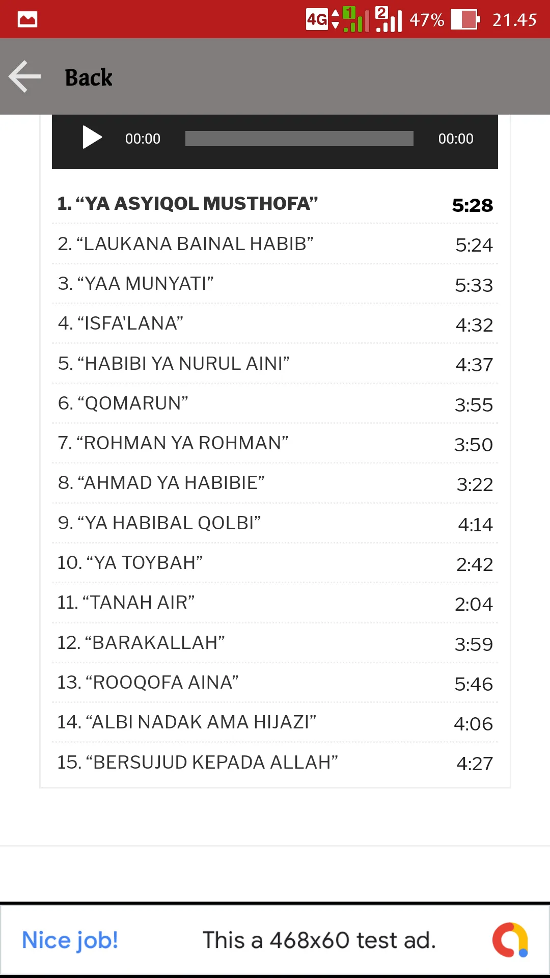 Mp3 Sholawat Nabi | Indus Appstore | Screenshot