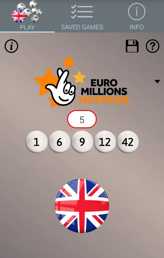 Lotto UK:Algorithm for lottery | Indus Appstore | Screenshot