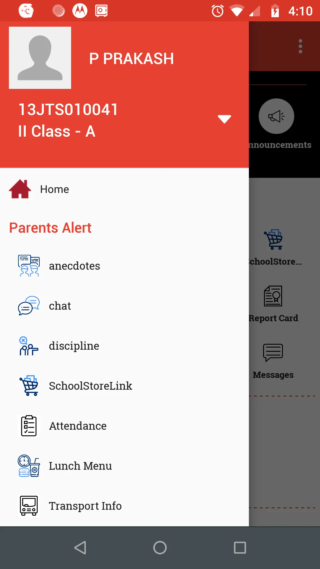 Janapriya Parent Portal | Indus Appstore | Screenshot