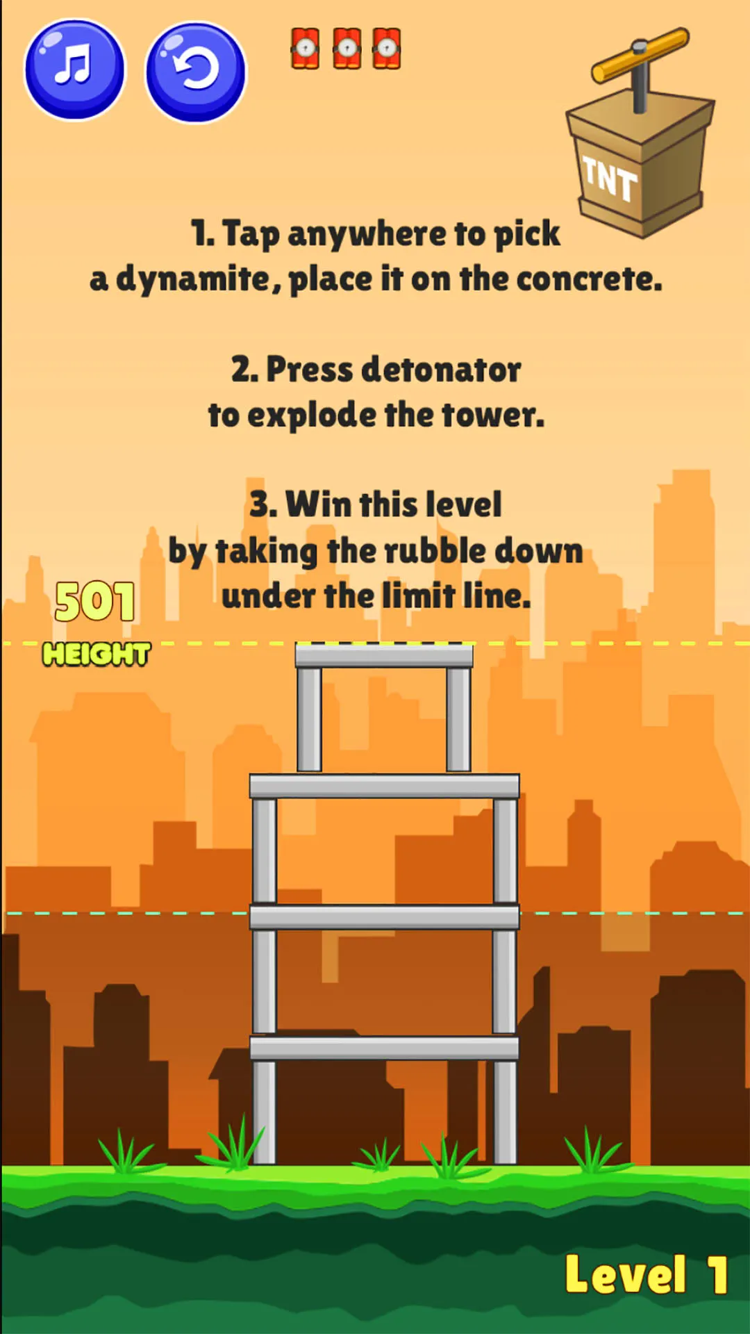 TNT Demolition | Indus Appstore | Screenshot