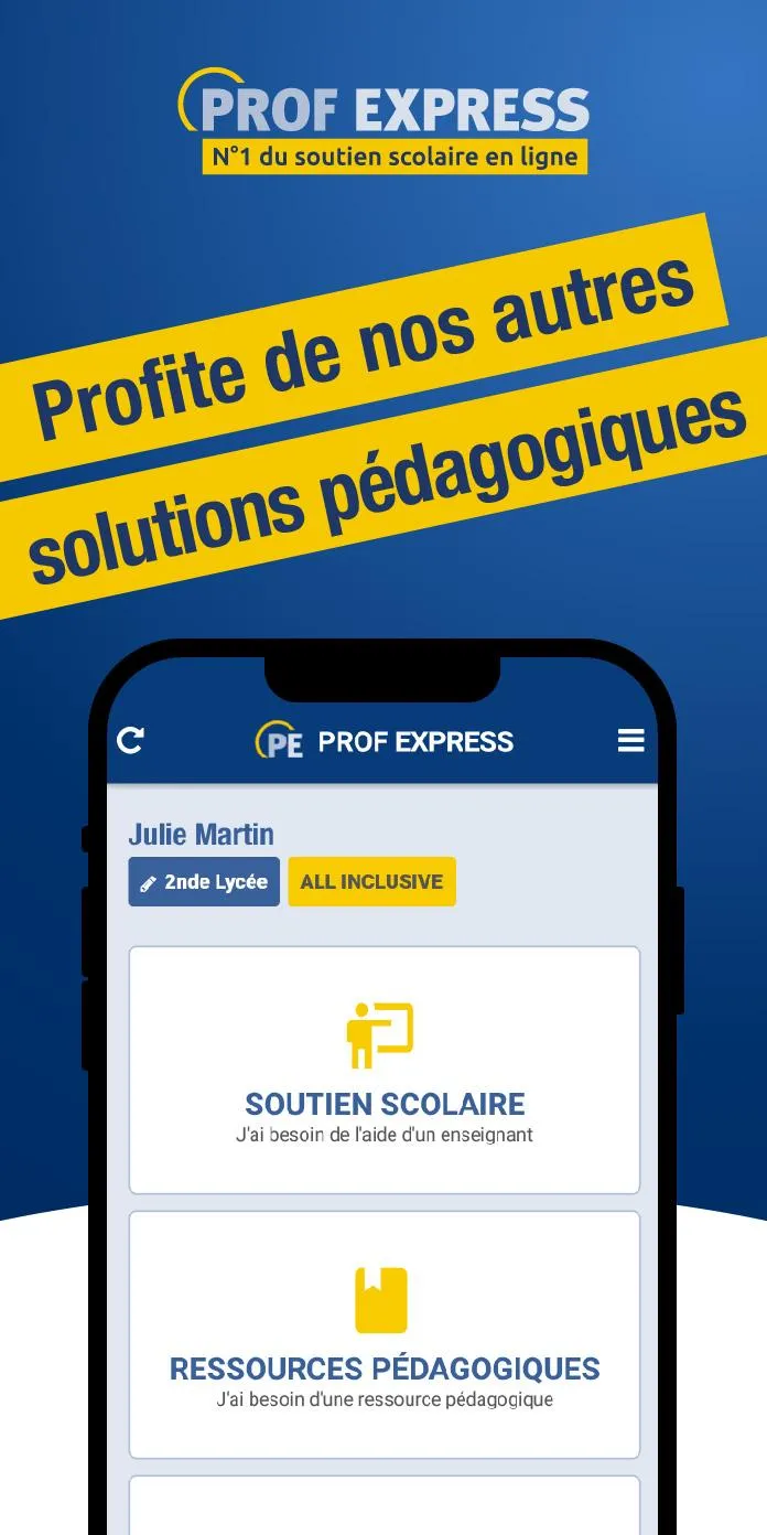 Prof Express Soutien Scolaire | Indus Appstore | Screenshot