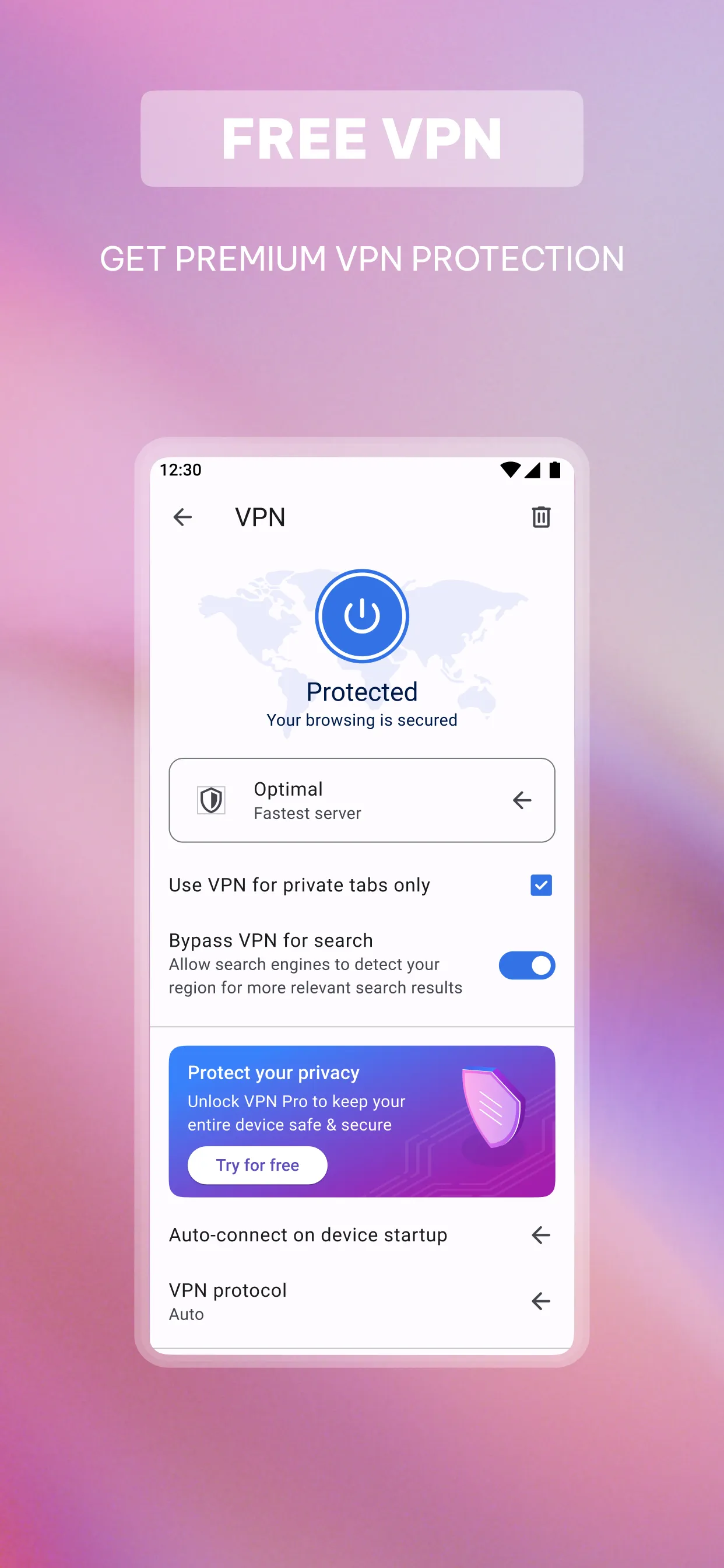 Opera browser with AI & VPN | Indus Appstore | Screenshot