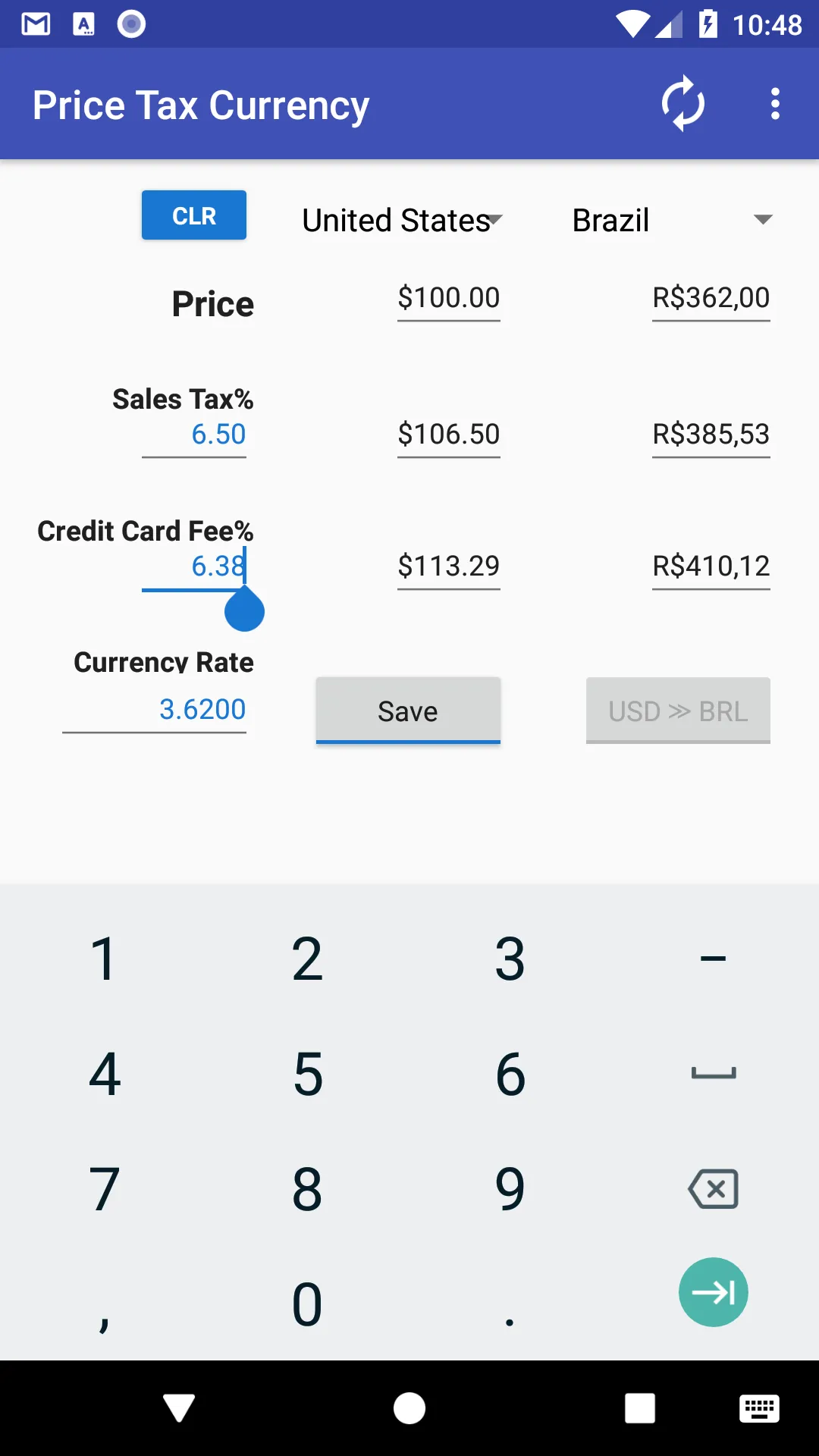 Price Tax Currency | Indus Appstore | Screenshot