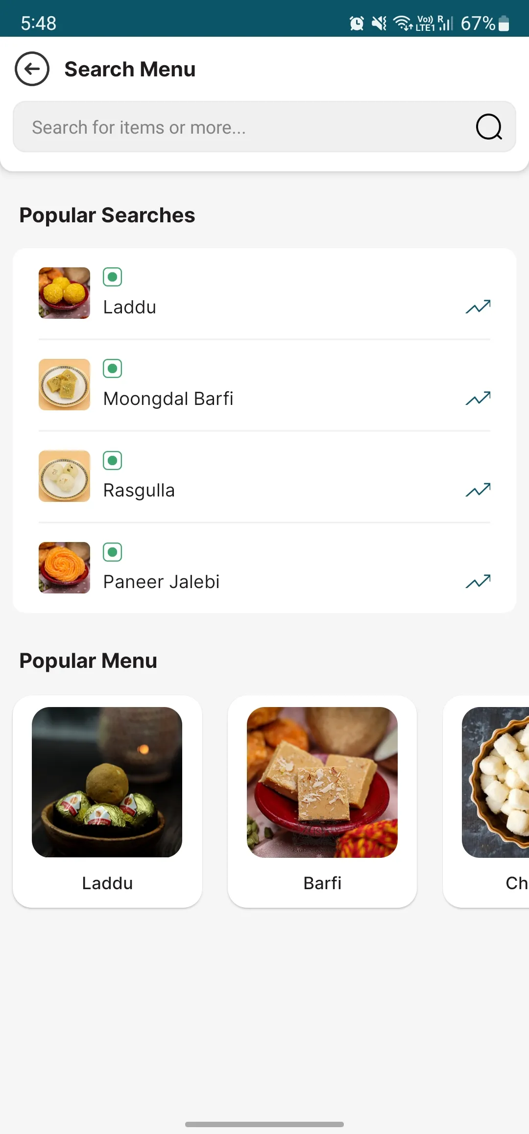 Jagdish Sweets | Indus Appstore | Screenshot