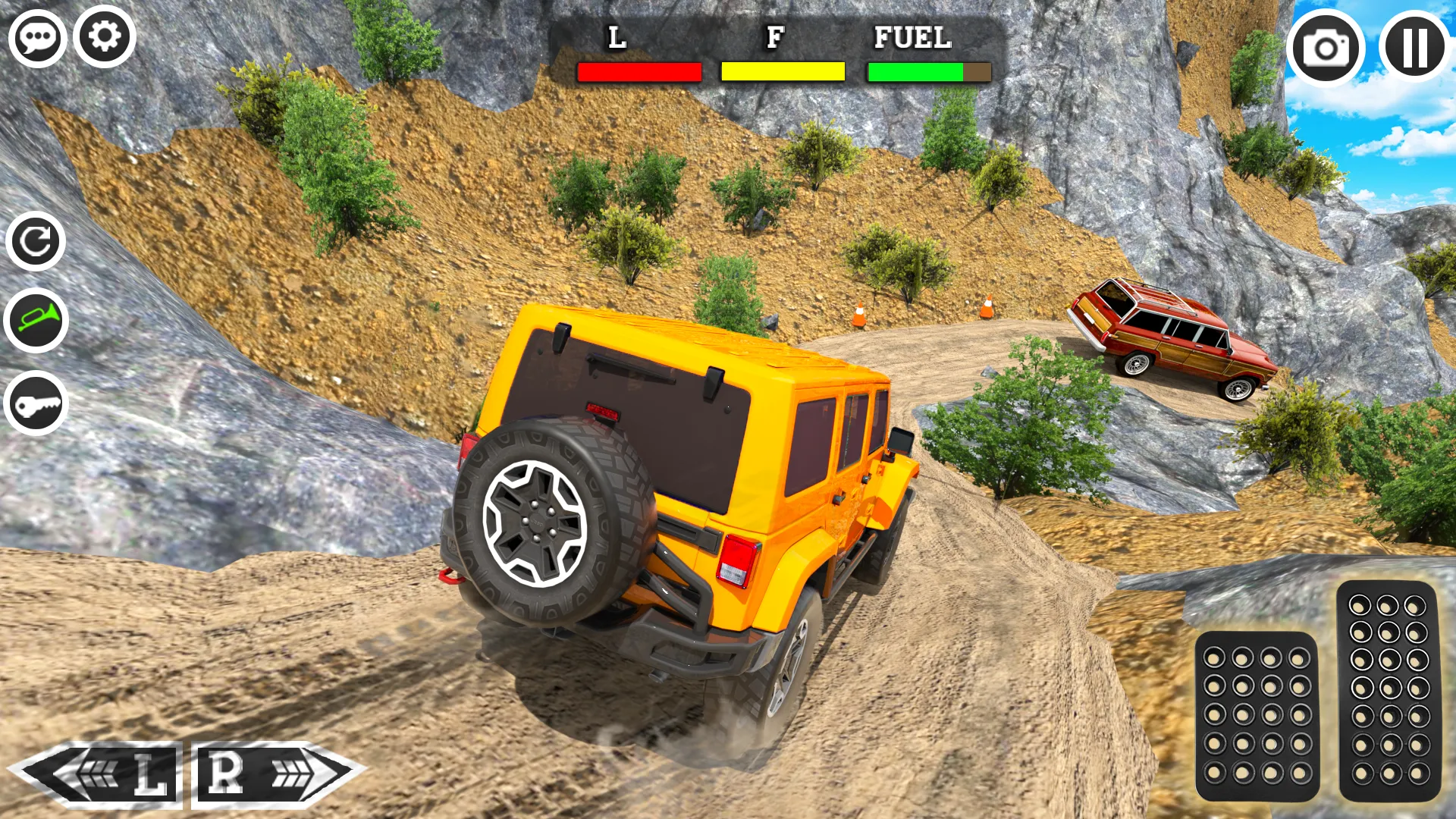 4x4 Mountain Climb Car Games | Indus Appstore | Screenshot