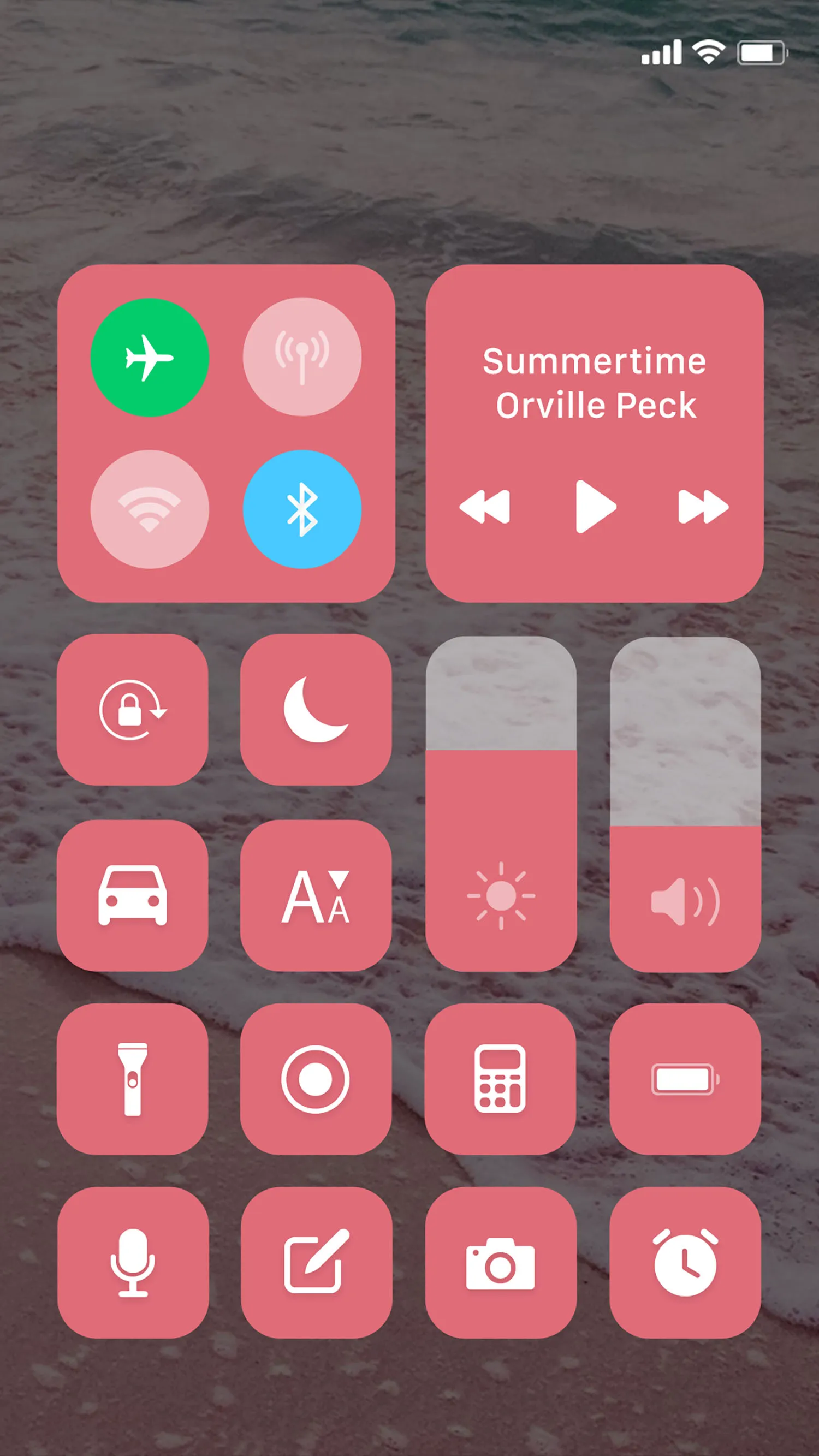 Wow Soft Red Theme - Icon Pack | Indus Appstore | Screenshot