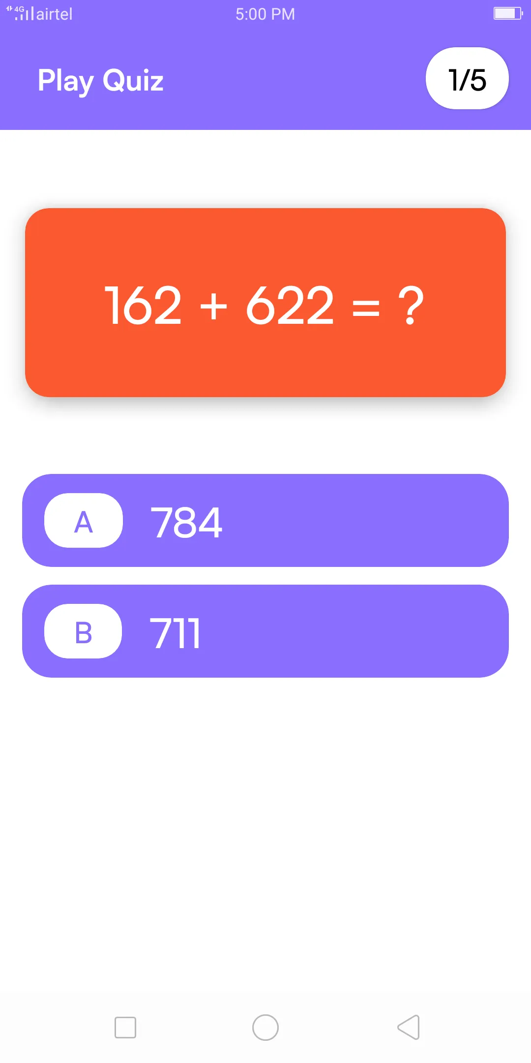 QuizzyMath | Indus Appstore | Screenshot