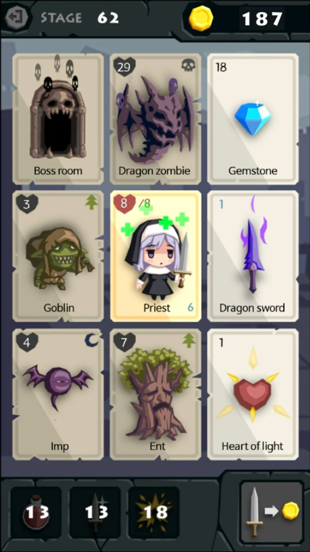 Card Adventure : Rogue Dungeon | Indus Appstore | Screenshot