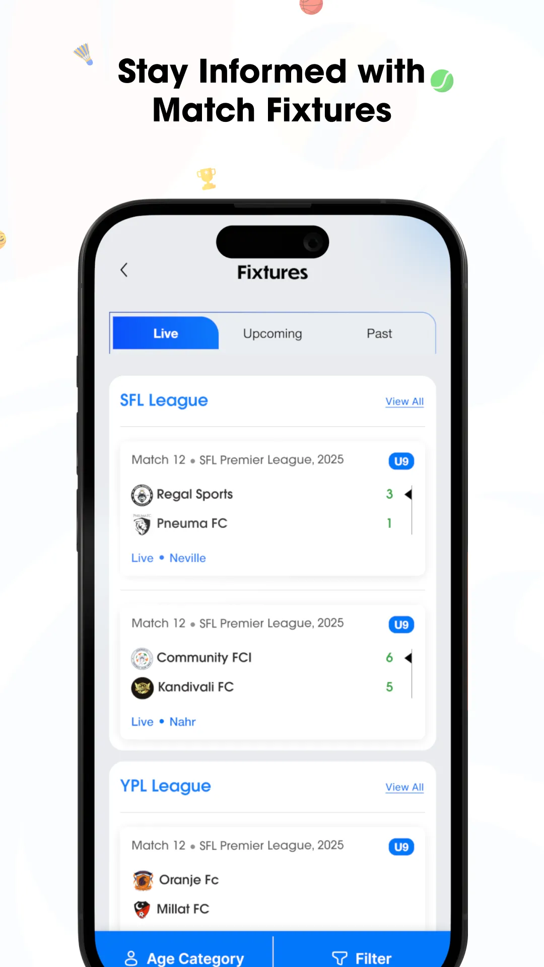 SFL: NextGen Sports Training | Indus Appstore | Screenshot