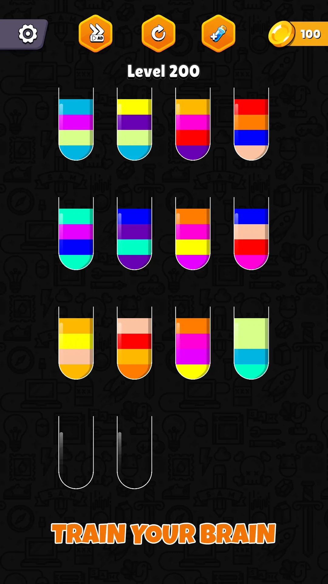 Water Color Puzzle – Sort Game | Indus Appstore | Screenshot