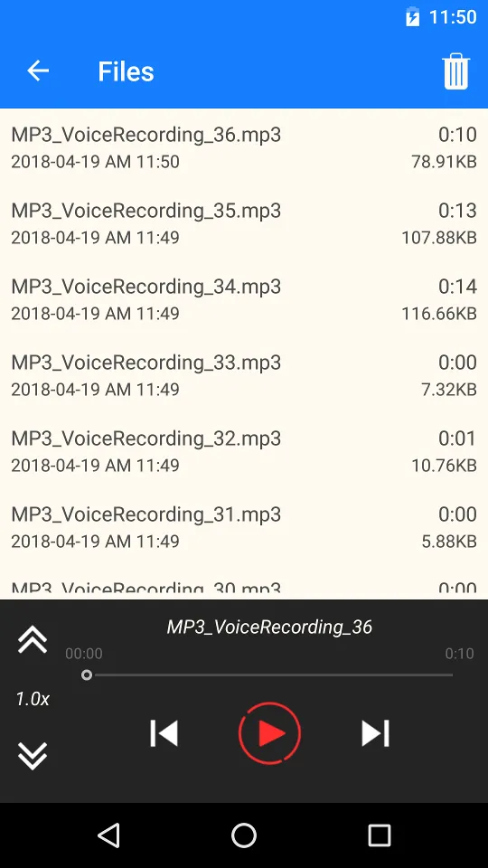 MP3 Voice Recorder | Indus Appstore | Screenshot