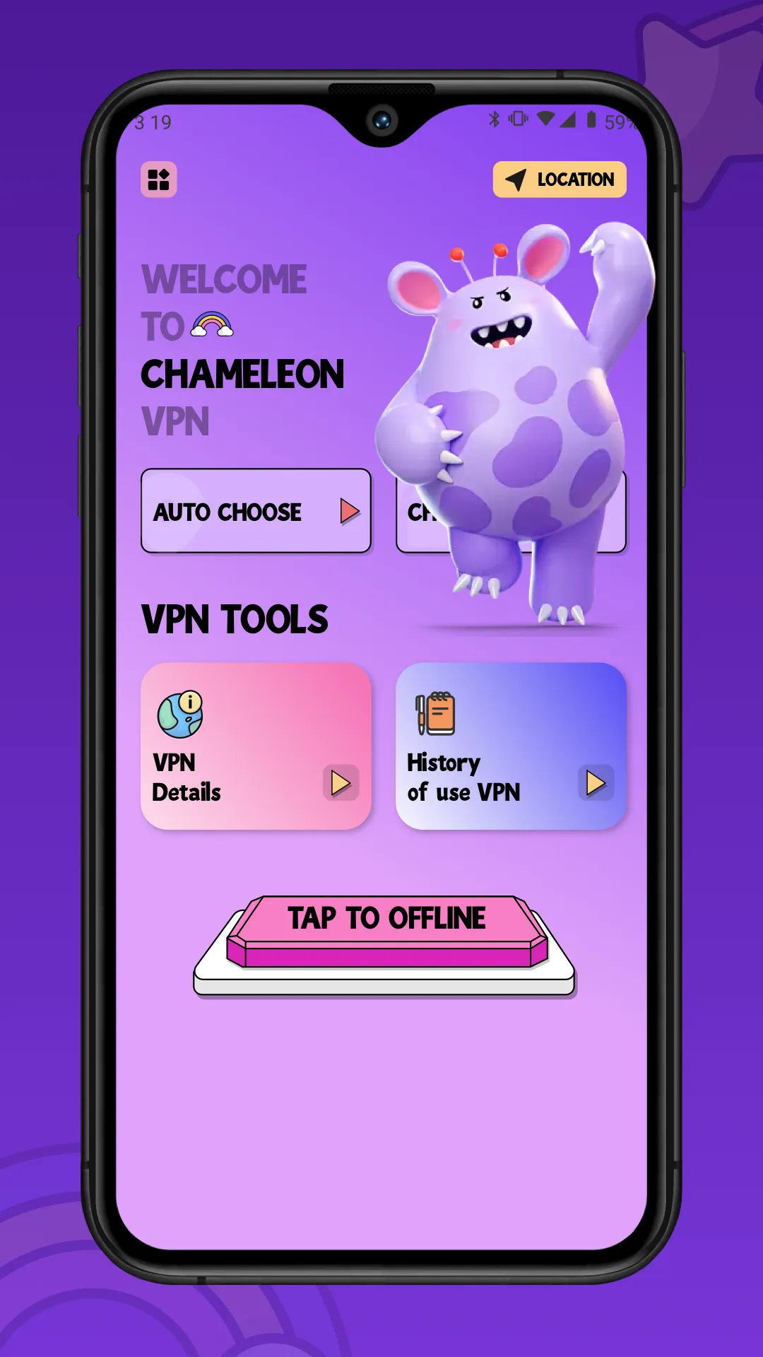 Chameleon VPN | Indus Appstore | Screenshot