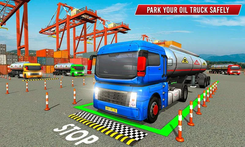 Oil Tanker Parking Truck Games | Indus Appstore | Screenshot