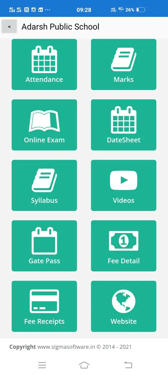 Adarsh Public School | Indus Appstore | Screenshot