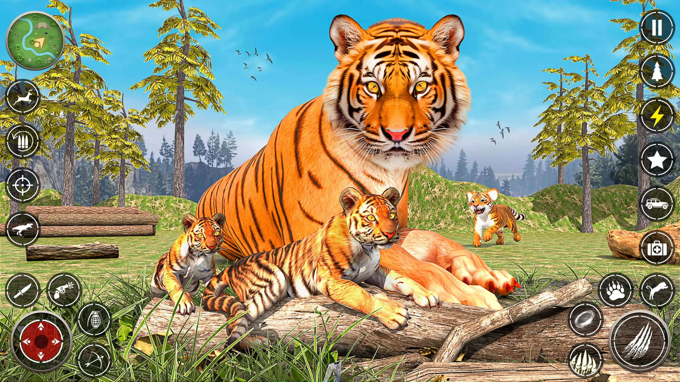 The Tiger Family Simulator 3D | Indus Appstore | Screenshot