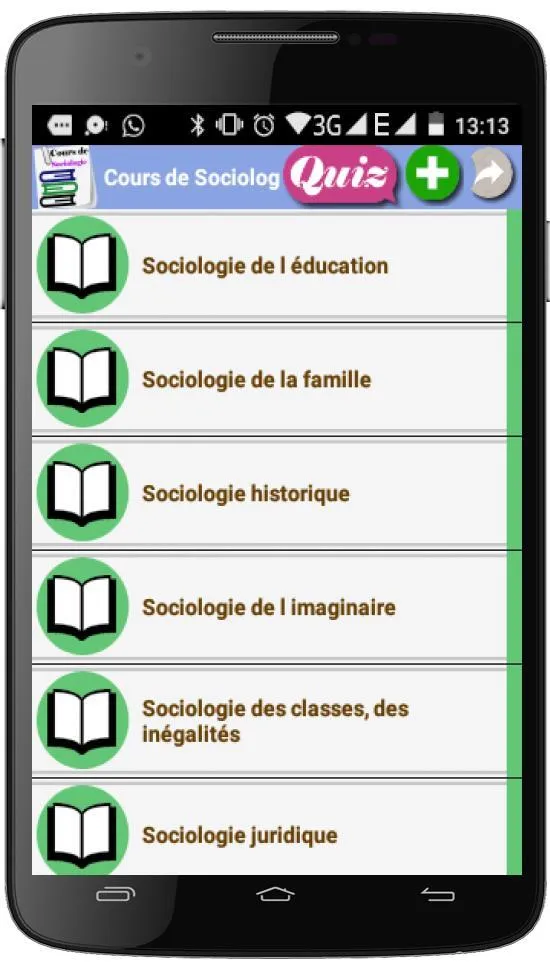 Cours de Sociologie | Indus Appstore | Screenshot