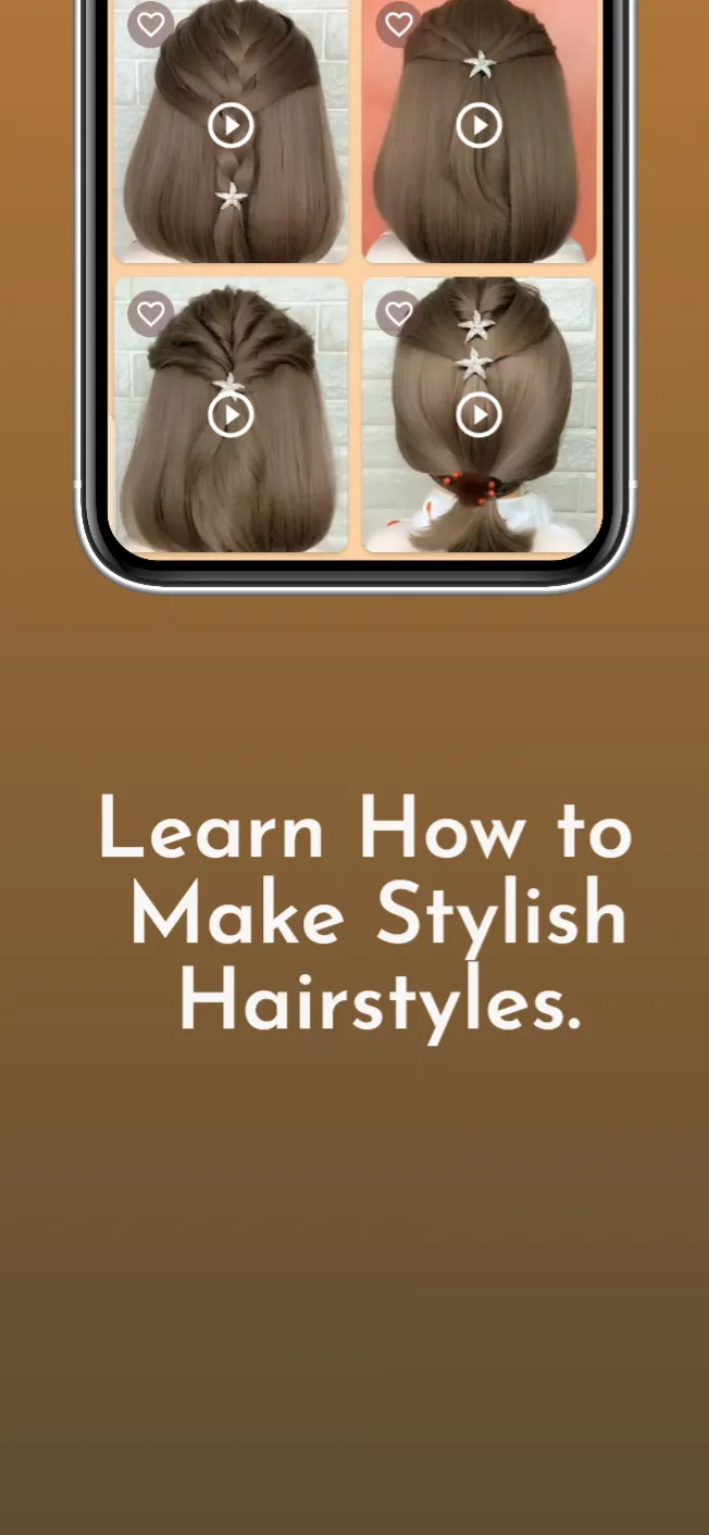 Girls Hairstyle Step Offline | Indus Appstore | Screenshot